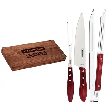TRAMONTINA CHURRASCO BBQ TARTOZÉK KÉSZLET 3DB