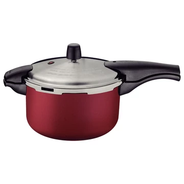 TRAMONTINA VANCOUVER EFFECT ALUMÍNIUM KUKTA BELSŐ ÉS KÜLSŐ STARFLON MAX RED TAPADÁSMENTES BEVONATTAL, 24 CM, 6 L
