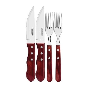 TRAMONTINA JUMBO STEAK EVŐESZKÖZKÉSZLET (4 DB)