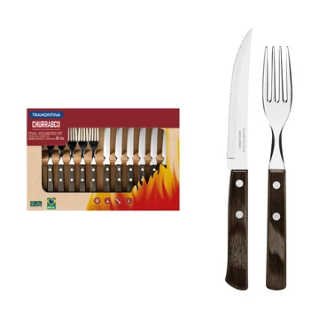 TRAMONTINA CHURRASCO STEAK/PIZZA EVŐESZKÖZKÉSZLET (12 DB)