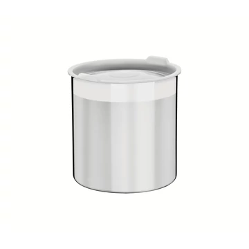 TRAMONTINA CUCINA Rozsdamentes acéltartály, műanyag fedéllel Ø 13 cm - 1,5 L
