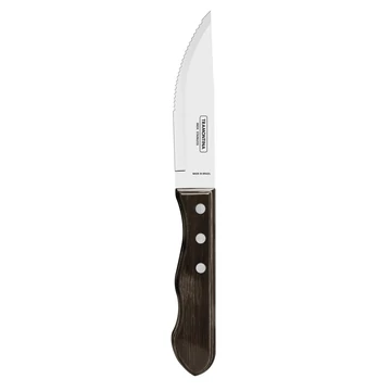TRAMONTINA JUMBO STEAK KÉS ROZSDAMENTES ACÉL PENGÉVEL ÉS BARNA POLYWOOD NYÉLLEL, 12,7 CM