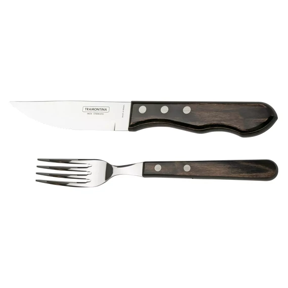 TRAMONTINA CHURRASCO Jumbo evőeszközkészlet, 2db. *