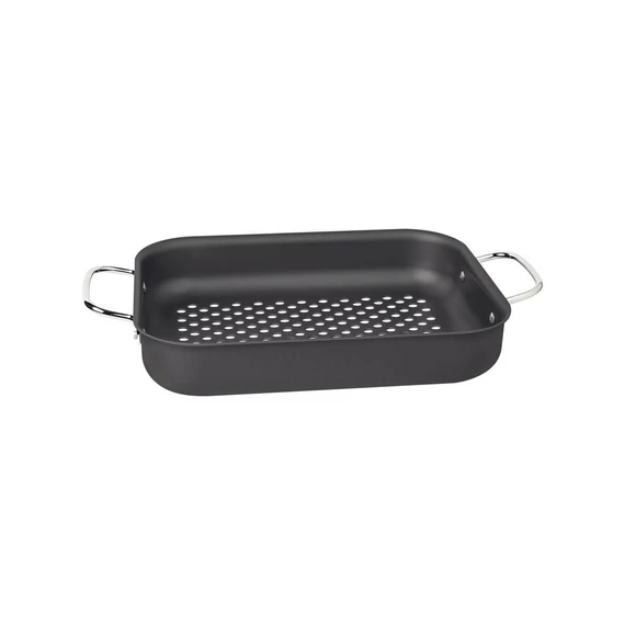 TRAMONTINA CHURRASCO TÉGLALAP ALAKÚ ELOXÁLT ALUMÍNIUM GRILL, 28 CM