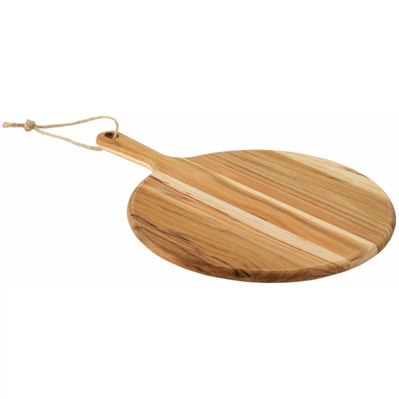 TRAMONTINA PROVENCE KEREK PIZZA VÁGÓDESZKA NYÉLLEL FSC TIKFÁBÓL, 40X28 CM