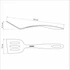 Kép 4/4 - TRAMONTINA ABILITY BLACK nylon spatula