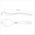 Kép 4/4 - TRAMONTINA ABILITY BLACK Nylon torta és pite szedő