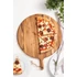 Kép 4/7 - TRAMONTINA PROVENCE 62X50 CM-ES KEREK PIZZA TÁLALÓ FSC TIKFÁBÓL