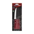 Kép 1/4 - TRAMONTINA POLYWOOD 6 DARABOS STEAK KÉSKÉSZLET ROZSDAMENTES ACÉL PENGÉKKEL, 12,5 CM