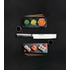 Kép 2/4 - TRAMONTINA SUSHI DIAMOND 7"-OS ROZSDAMENTES ACÉL NAKIRI KÉS ROZSDAMENTES ACÉL NYÉLLEL